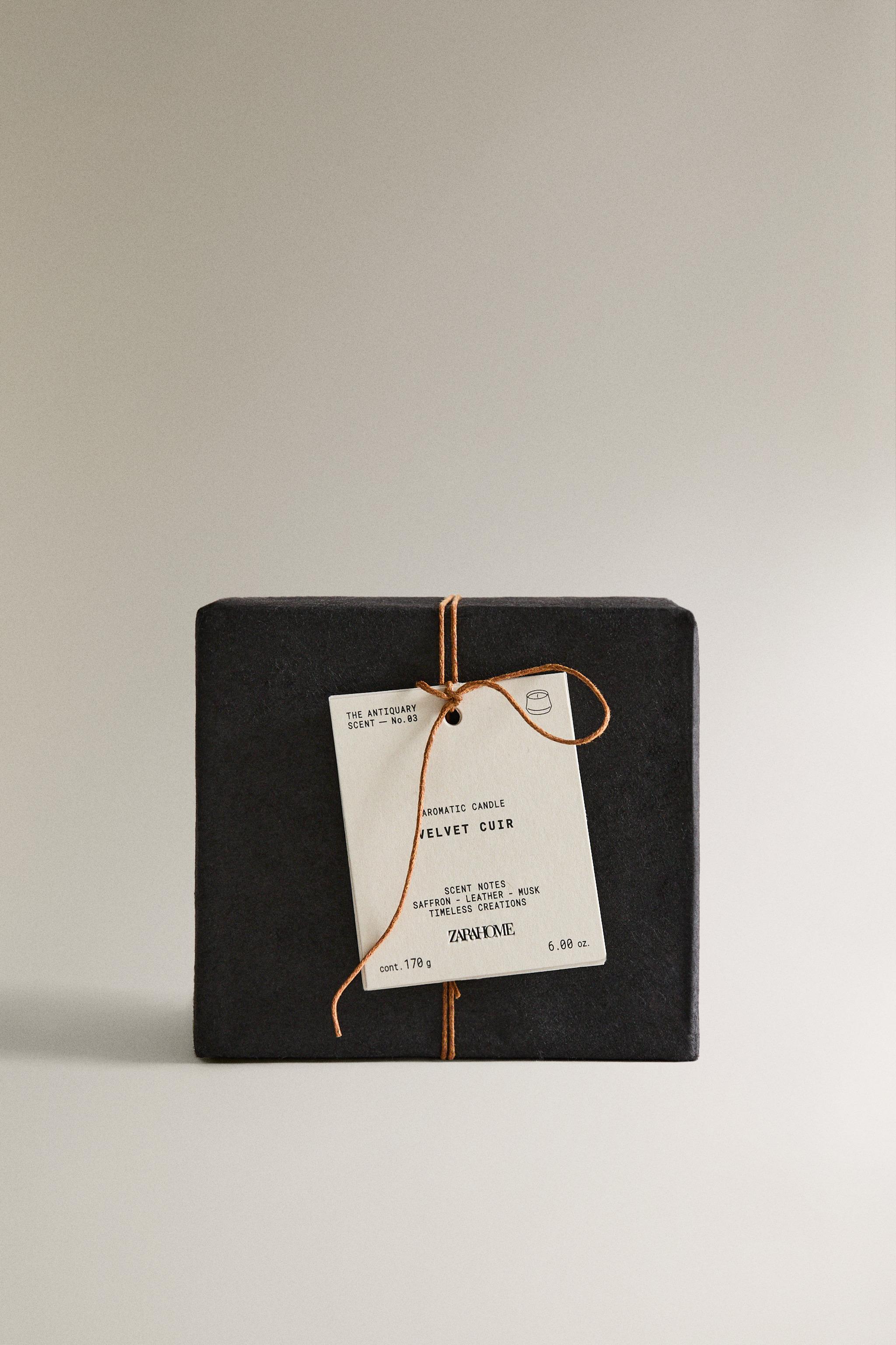 (170 G) BOUGIE PARFUMÉE VELVET CUIR